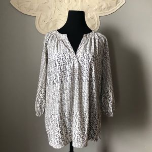 Anthropologie brand skies are blue blouse